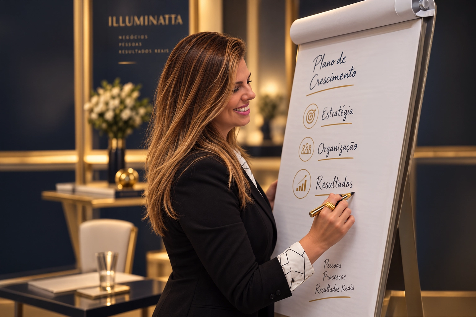 Marcella Torres, fundadora da Illuminatta
